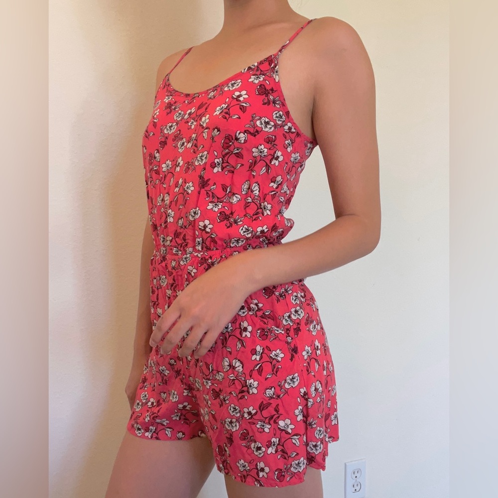 LOVELY PINK ROMPER